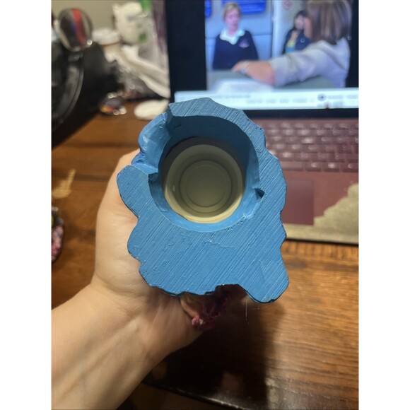 Disney The Little Mermaid Ariel Sebastian Snow Globe Fountain Works Some Damage - Picture 4 of 16